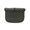 圖片 Goyard Belvedere PM 帆布穿釦斜背包(黑)