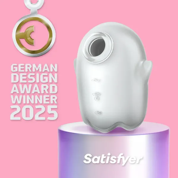 圖片 德國Satisfyer Glowing Ghost 發光吸吮陰蒂震動器