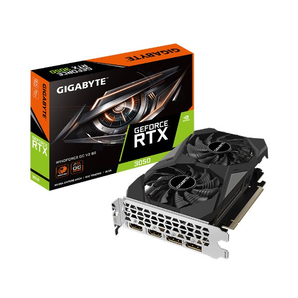 圖片 技嘉 RTX 3050 WINDFORCE OC V2 6G 顯示卡 (GV-N3050WF2OCV2-6GD)