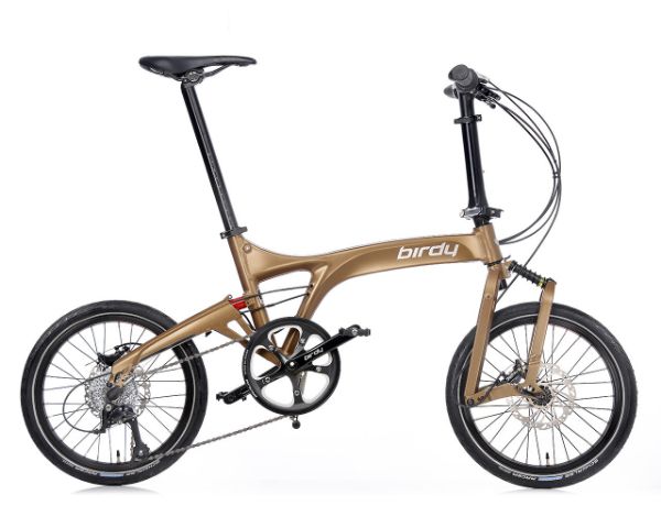 圖片 BIRDY Touring 銀沙棕（24速）