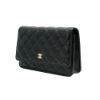 圖片 Chanel 展示品 金雙C菱格羊皮鏈帶Woc斜背包(AP0250-黑)
