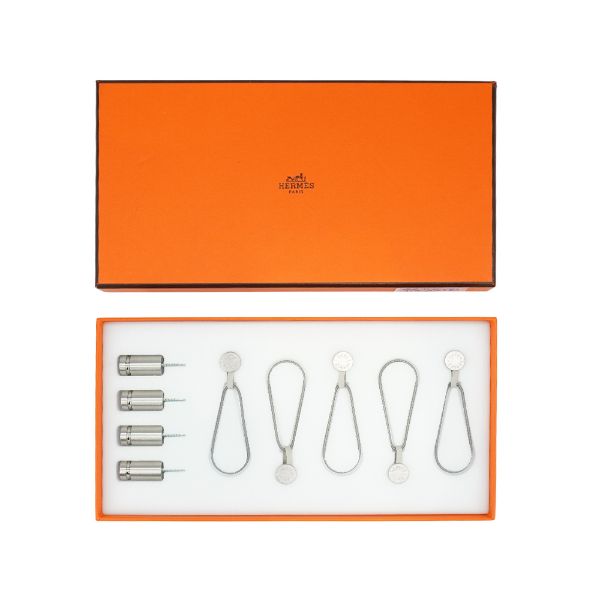 圖片 Hermes 展示品 金屬絲巾架(銀)