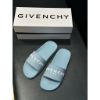 圖片 Givenchy 紀梵希 經典字母設計 淡藍色、橘色 男生 夏季必備拖鞋