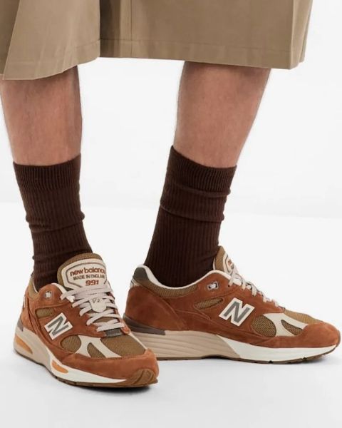 Focus Store New Balance 991v2 Made in UK Caramel Cafe U991GB2