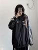 圖片 Adidas Adicolor Motorcore Woven Jacket 賽車風立領外套 夾克 寬鬆 復古 灰黑 JL8406 黑藍 JL8408 男款/預購