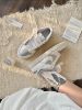 圖片 Nike Dunk Low 薄霧銀 白銀 金屬銀 網紗鞋帶 緞帶 Y2k 銀色 女鞋 IB7311-001/預購