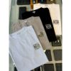 圖片 Loewe 經典刺繡小Logo設計 黑色 白色 淡藍 灰色 男生 男款 短袖T恤上衣 素t