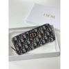 圖片 Dior 經典 滿版logo刺繡老花設計 搭配CD logo拉鍊長夾