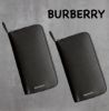 圖片 ［SKR精品服飾］BURBERRY鐵牌立體logo 錢包 拉鍊長夾