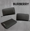 圖片 ［SKR精品服飾］BURBERRY鐵牌立體logo 錢包 拉鍊長夾