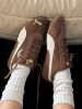 圖片 Puma Speedcat 咖啡色 白棕色 棕色 麂皮 復古 賽車鞋 薄底鞋 男女款 406329-01/預購