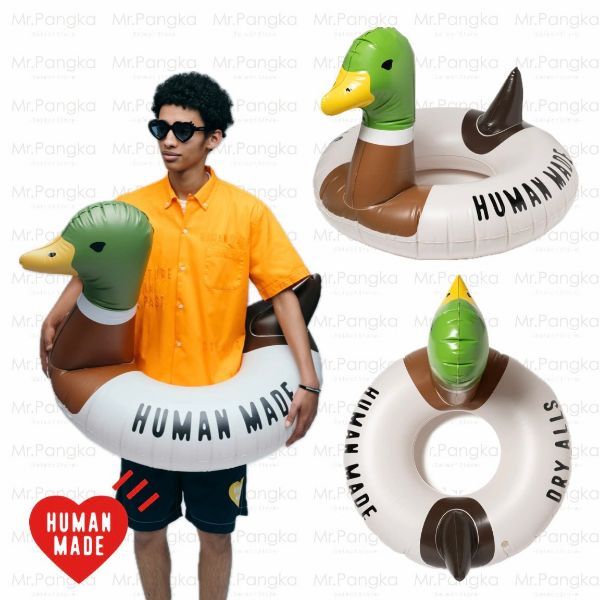 圖片 𝐌𝐫.𝐏𝐚𝐧𝐠𝐤𝐚©現貨❤️2025SS HUMAN MADE DUCK FLOAT 游泳圈 鴨子 動物 潮流 泳圈