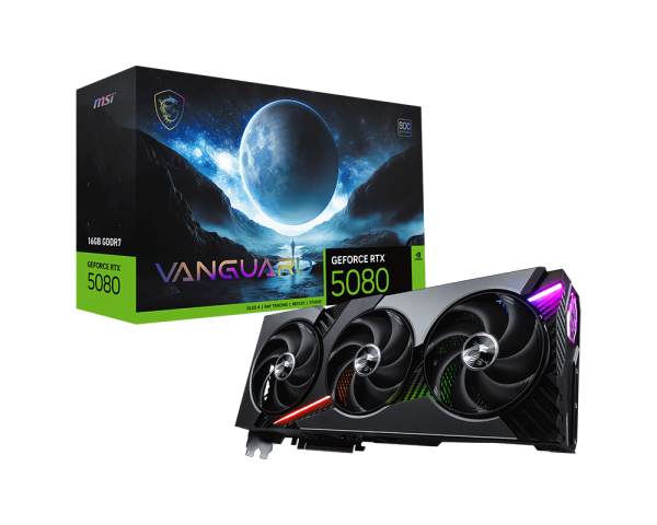 圖片 微星 RTX 5080 16G VANGUARD SOC 