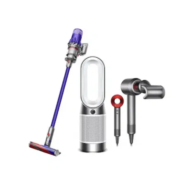 圖片 dyson 戴森 SV18 輕量強勁無線吸塵器+ HP10 三合一涼暖清淨機+ HD08 吹風機(超值組)