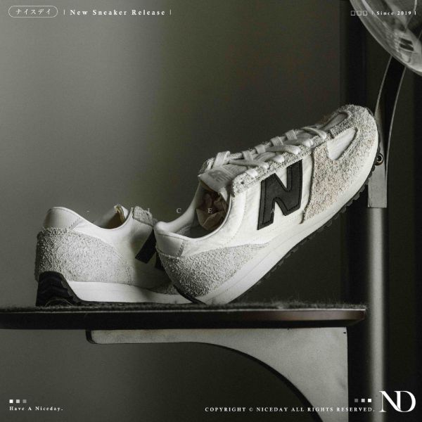 NICEDAY 現貨 New Balance 471 白黑 米白 白 張員瑛 麂皮 復古 U471AM