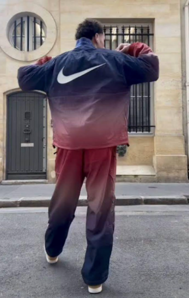 圖片 𝐌𝐫.𝐏𝐚𝐧𝐠𝐤𝐚©現貨❤️Supreme x Nike Ripstop Track Pant Multicolor 限量聯名❤️‍🔥 稀有款特殊撞色漸層設計長褲