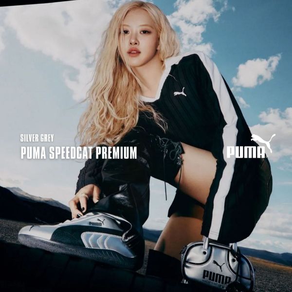 NICEDAY 現貨 Puma Speedcat 銀 液態銀 銀灰 未來 科技感 Rose代言 同款 男女鞋 403689-01