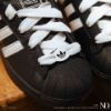 NICEDAY 現貨 Adidas SUPERSTAR II 貝殼鞋 老爹 黑白 黑魂 黑 男鞋 女鞋 KK4474