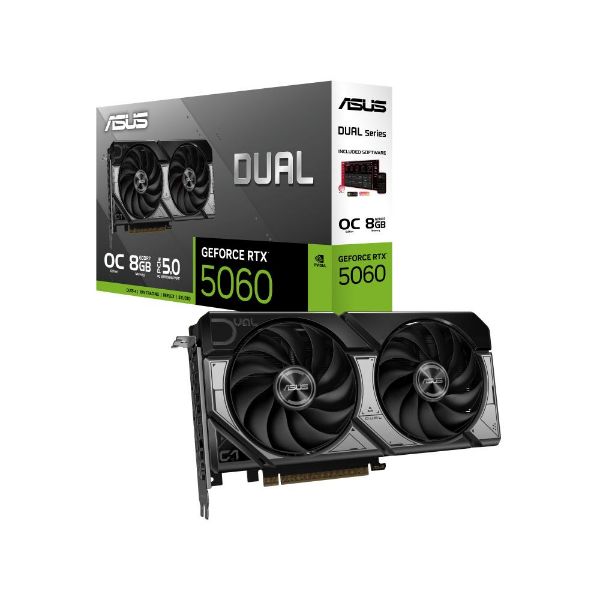 圖片 【ASUS 華碩】DUAL-RTX5060-O8G 顯示卡 RTX5060