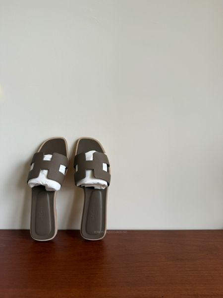 圖片 #在台現貨 HERMÈS ORAN H拖鞋