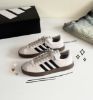 圖片 限時折扣接單!!!!Adidas Neo VL Court 米灰色 黑色 麂皮 焦糖底 復古 板鞋 休閒鞋 德訓鞋 JR2560/預購