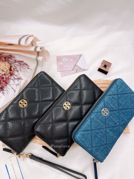 圖片 Tory Burch｜TB Willa 小香風 ㄇ型拉鍊長夾