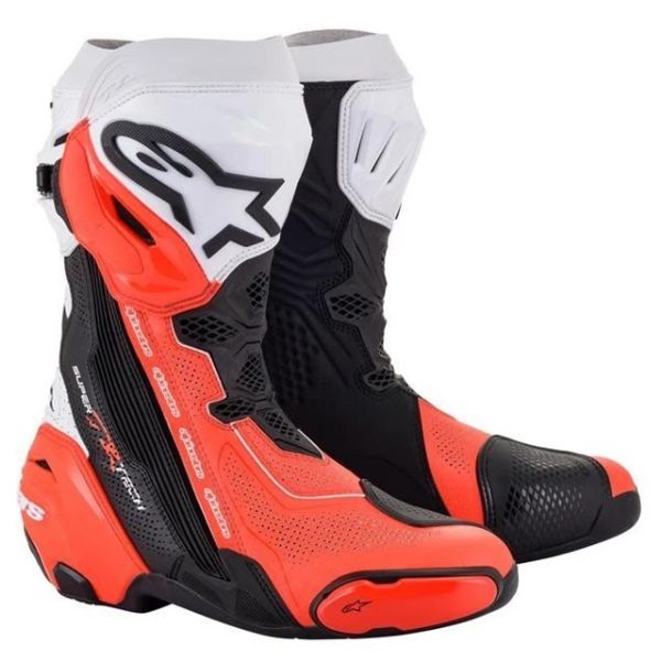 圖片 Alpinestars SUPERTECH R Vented Boot 頂級車靴 打洞款 長靴 賽車靴