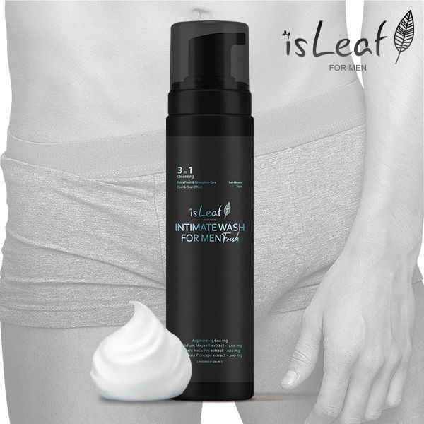 圖片 韓國 isLeaf 男性私密激淨慕絲 200ml 