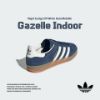 NICEDAY 現貨 Adidas Gazelle Indoor 海軍藍 藍 深藍 焦糖底 德訓 藍白 復古 男鞋 JQ8393