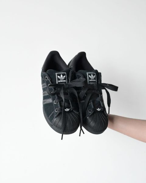 圖片 KTQ STORE 現貨 Adidas originals superstar 2 外縫線 黑標 復古 男女鞋 JH5470