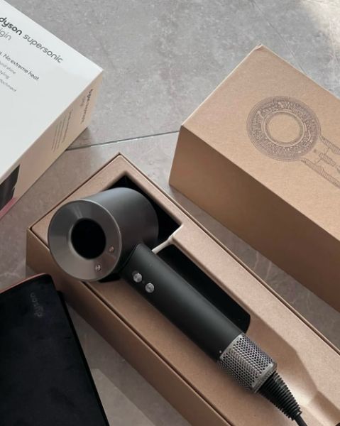 圖片 𝐌𝐫.𝐏𝐚𝐧𝐠𝐤𝐚©現貨🖤Dyson Supersonic HD08 戴森 吹風機 負離子 黑鋼色 黑色