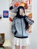圖片 Adidas Originals Track Top 華夫格紋立領外套 撞色 教練外套 寬鬆 男女款 2色(任買兩件711免運)/預購