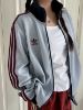 圖片 Adidas Originals Track Top 華夫格紋立領外套 撞色 教練外套 寬鬆 男女款 2色(任買兩件711免運)/預購