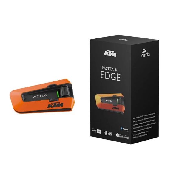 圖片 CARDO PACKTALK EDGE 安全帽通訊藍牙耳機 【KTM聯名款】