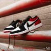 NICEDAY 現貨 Air Jordan 1 Low 2025 Black Toe 黑腳趾 黑 白 紅 經典 復刻 紅白 IB8971-106