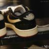 NICEDAY 代購 Nigel Sylvester x Air Jordan 1 Low OG 復古 白黑紅 聯名 皮革 小勾 IB8958-001