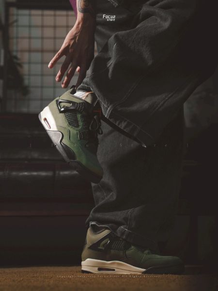 Focus Store Undefeated x Nike Air Jordan 4 Retro Olive 2025 IB1854200	