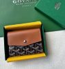 圖片 Goyard 信封三折短夾附零錢袋 棕色