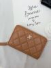 圖片 香奈兒 CHANEL 新款 大ㄇ拉 奶茶色大錢包