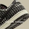 圖片 NICEDAY 代購 Harris Tweed x Nike Dunk Low 手工 編織 羊毛 格紋 黑白 聯名 HQ5036-901
