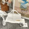 圖片 JACQUEMUS Le Bambino 白色皮革單肩包