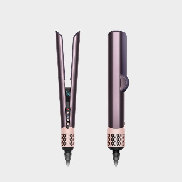 圖片 Dyson airstrait™ 二合一吹風直髮器 雲霧紫禮盒版｜贈 原廠架+光澤雙梳〈有點厲害-零卡分期 〉Z-104-HT01-PL