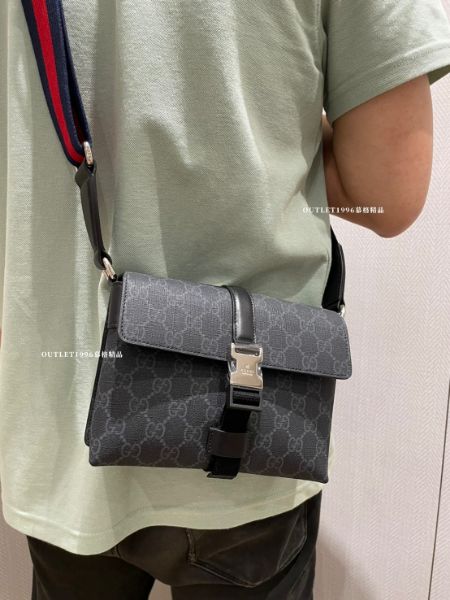 圖片 GUCCI GG BLACK MINI BAG 斜背包