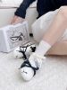圖片 Rosé x Puma Speedcat Leather 白黑色 Rose 白色 皮革 雙鞋帶 外縫線 復古 賽車鞋 薄底鞋 朴彩英 404390-01/預購