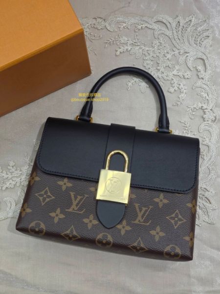 圖片 【Louis Vuitton 鎖頭手提包｜型號 M44141】