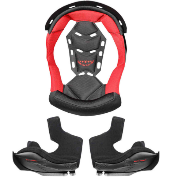 圖片 【台中硬了安全帽】LS2 MX701 內襯 王冠 耳襯 新品 公司貨