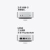 圖片 APPLE Mac mini M4晶片 桌上型電腦 10核心CPU 10核心GPU 16G記憶體 256GB SSD