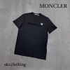 圖片 ［SKR精品服飾］MONCLER蒙口 黑色植絨字母 刺繡鈴鐺logo 短T
