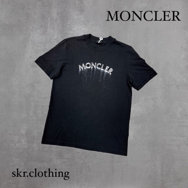 圖片 ［SKR精品服飾］MONCLER蒙口 流星雨字母印花logo 短T
