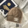 圖片 CHANEL 25B 奶茶色冷帽